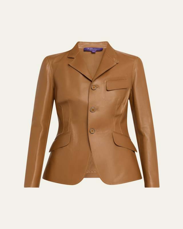 Hollis Slim Leather Jacket